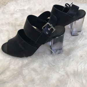 Acrylic heels from Urban Outfitters. Size 37 Euro
